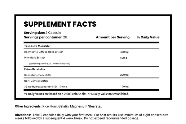 MAN Sports Nolvadren XT 3 in 1 Advanced Testosterone Booster