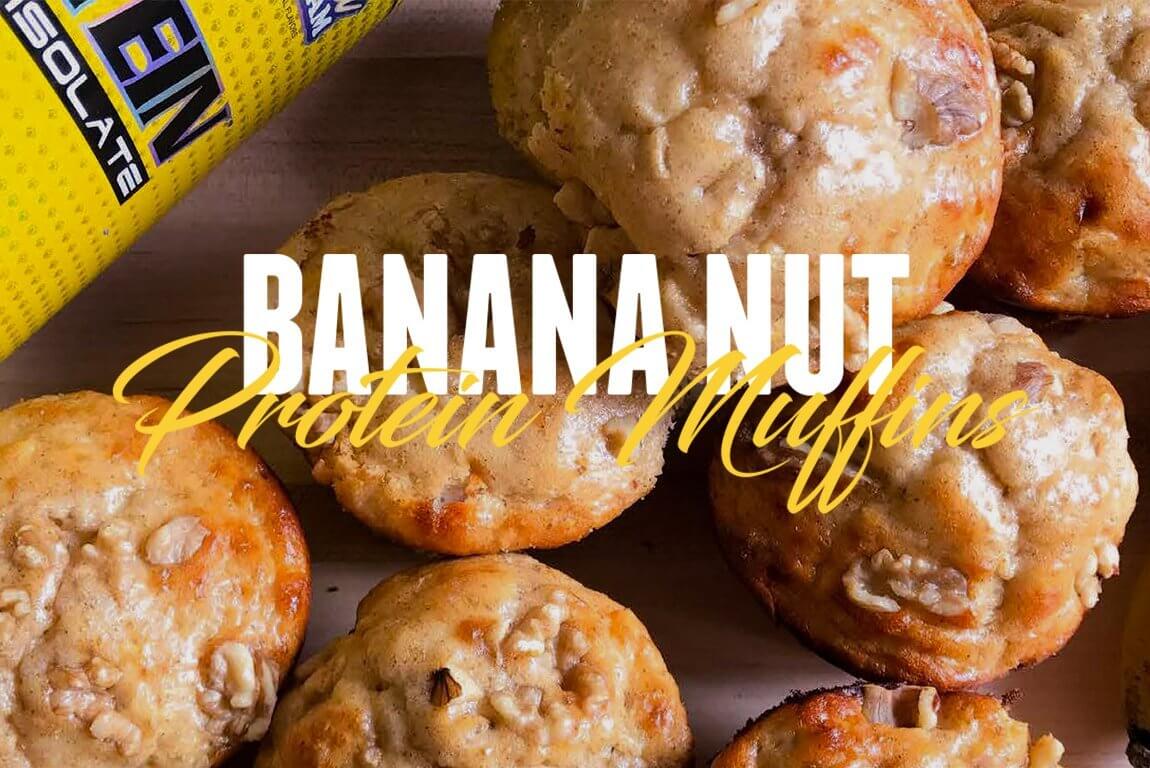 Banana Nut Protein Muffin