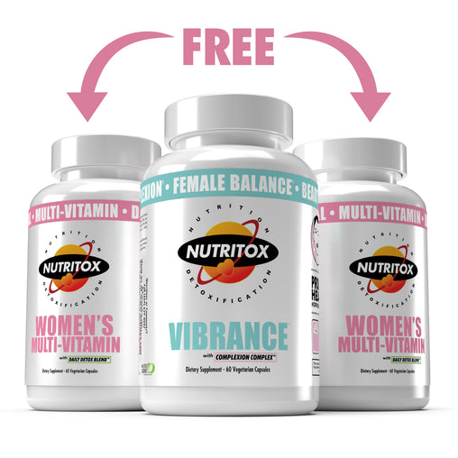 Vibrance 60 Day Supply (2x30 Day) + 2 FREE Women's Multi's