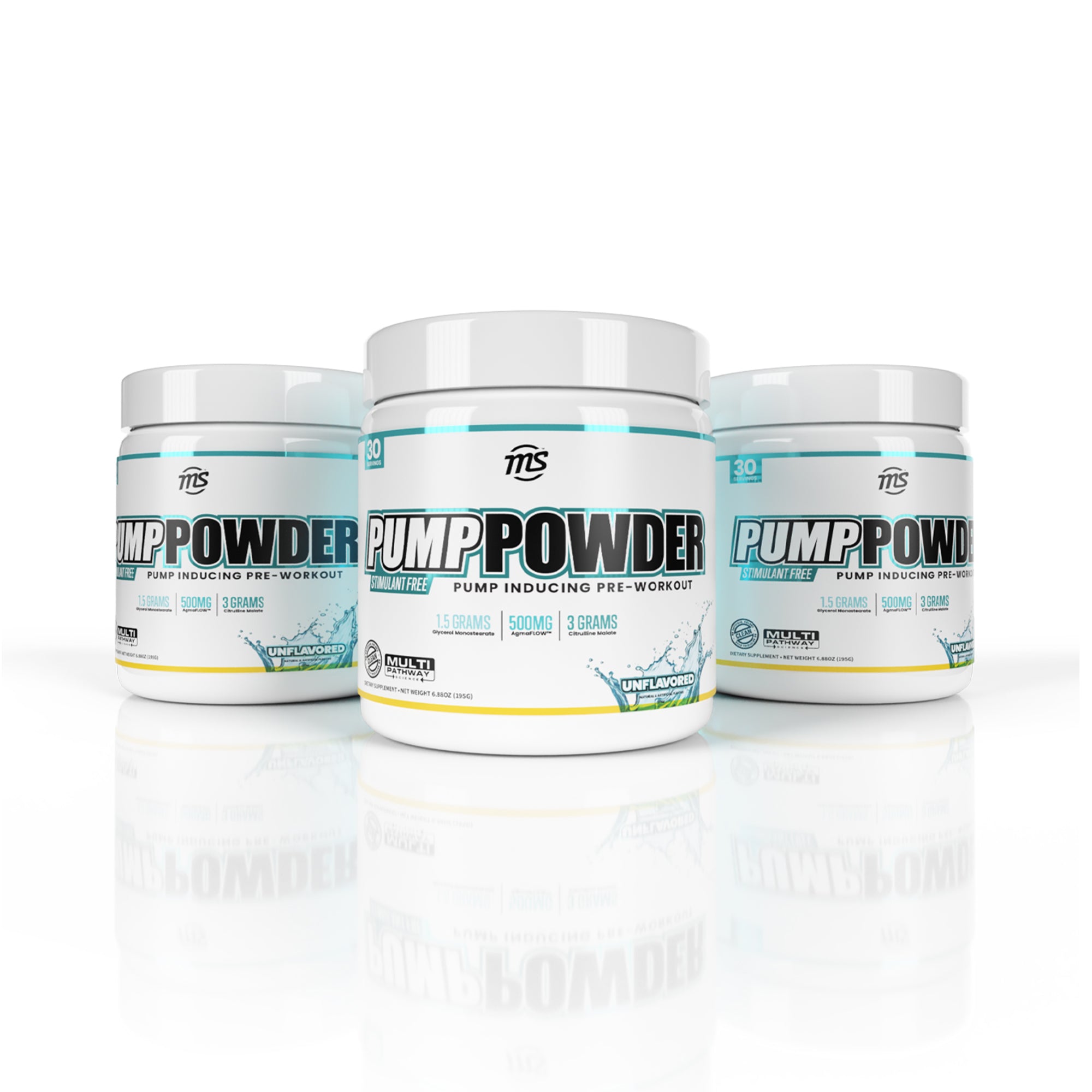 Pump Powder Unflavored - 3 For $59