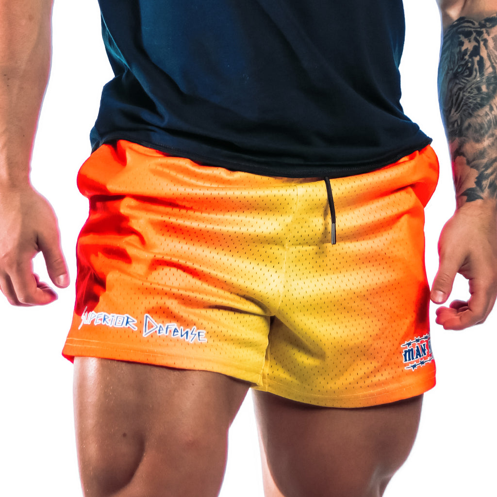 MAN Sports x Superior Peach Gym Shorts